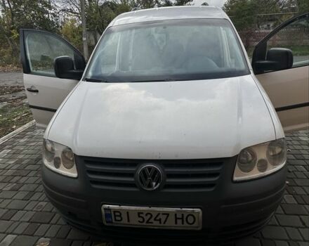 Белый Фольксваген Кадди, объемом двигателя 1.9 л и пробегом 207 тыс. км за 5500 $, фото 1 на Automoto.ua