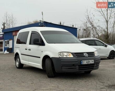 Белый Фольксваген Кадди, объемом двигателя 1.9 л и пробегом 346 тыс. км за 5200 $, фото 3 на Automoto.ua