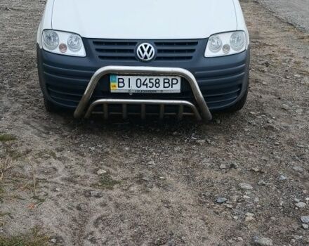 Белый Фольксваген Кадди, объемом двигателя 1 л и пробегом 140 тыс. км за 7100 $, фото 1 на Automoto.ua