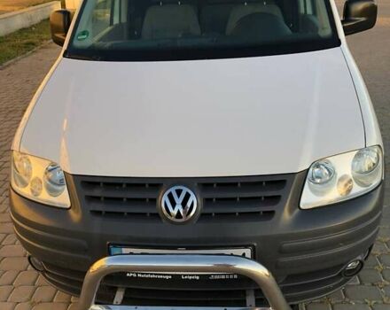 Белый Фольксваген Кадди, объемом двигателя 1.9 л и пробегом 209 тыс. км за 8500 $, фото 2 на Automoto.ua