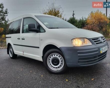 Белый Фольксваген Кадди, объемом двигателя 1.9 л и пробегом 226 тыс. км за 6600 $, фото 1 на Automoto.ua