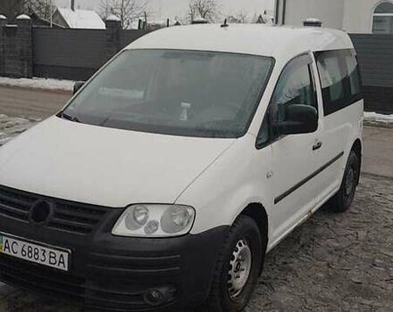 Білий Фольксваген Кадді, об'ємом двигуна 1.9 л та пробігом 277 тис. км за 3800 $, фото 1 на Automoto.ua