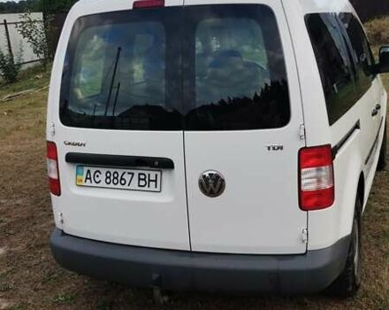 Белый Фольксваген Кадди, объемом двигателя 1.9 л и пробегом 288 тыс. км за 7300 $, фото 5 на Automoto.ua