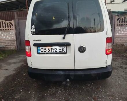 Белый Фольксваген Кадди, объемом двигателя 1.97 л и пробегом 380 тыс. км за 5500 $, фото 2 на Automoto.ua
