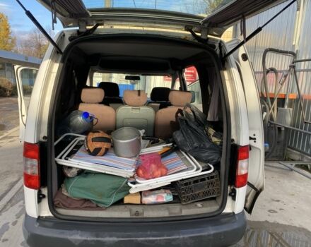 Белый Фольксваген Кадди, объемом двигателя 1.4 л и пробегом 313 тыс. км за 5700 $, фото 9 на Automoto.ua