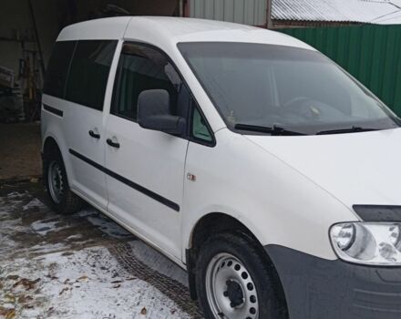 Белый Фольксваген Кадди, объемом двигателя 1.9 л и пробегом 200 тыс. км за 8000 $, фото 2 на Automoto.ua