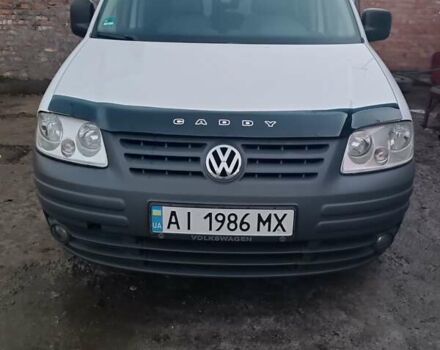 Белый Фольксваген Кадди, объемом двигателя 1.9 л и пробегом 348 тыс. км за 5100 $, фото 7 на Automoto.ua