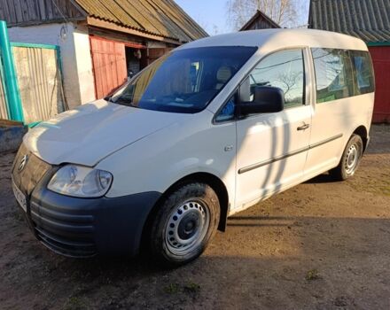 Белый Фольксваген Кадди, объемом двигателя 2 л и пробегом 250 тыс. км за 6000 $, фото 1 на Automoto.ua