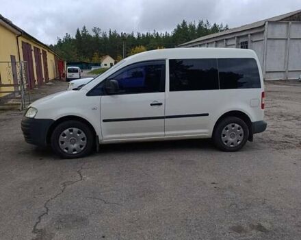 Белый Фольксваген Кадди, объемом двигателя 2 л и пробегом 280 тыс. км за 6400 $, фото 1 на Automoto.ua