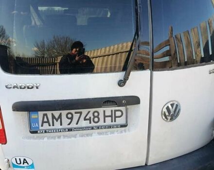 Белый Фольксваген Кадди, объемом двигателя 1.97 л и пробегом 271 тыс. км за 2700 $, фото 3 на Automoto.ua