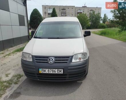 Белый Фольксваген Кадди, объемом двигателя 1.9 л и пробегом 440 тыс. км за 5900 $, фото 1 на Automoto.ua
