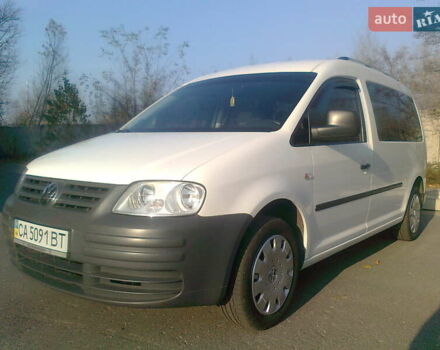 Белый Фольксваген Кадди, объемом двигателя 1.97 л и пробегом 252 тыс. км за 8300 $, фото 5 на Automoto.ua