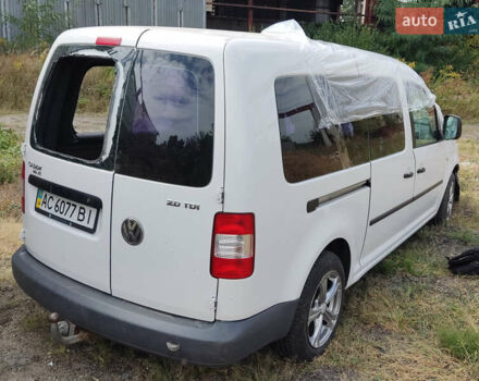 Белый Фольксваген Кадди, объемом двигателя 2 л и пробегом 280 тыс. км за 4100 $, фото 2 на Automoto.ua