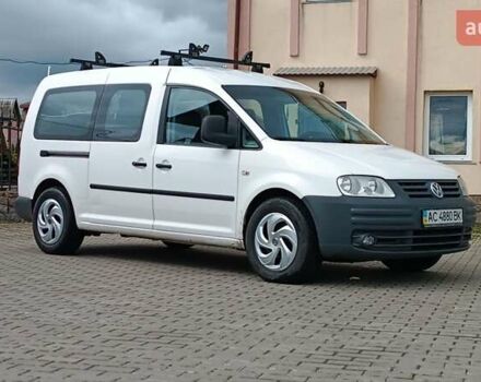 Фольксваген Кадди 2008 в Сарнах на Automoto.ua Белый Фольксваген Кадди, объемом двигателя 2 л и пробегом 380 тыс. км за 7500 $, фото 1 на Automoto.ua