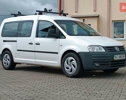 Фольксваген Кадди 2008 в Сарнах на Automoto.ua Белый Фольксваген Кадди, объемом двигателя 2 л и пробегом 380 тыс. км за 7500 $, фото 2 на Automoto.ua