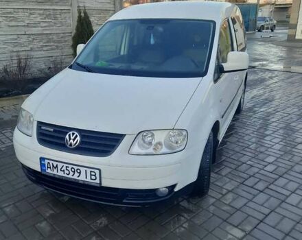 Белый Фольксваген Кадди, объемом двигателя 1.9 л и пробегом 285 тыс. км за 7900 $, фото 1 на Automoto.ua
