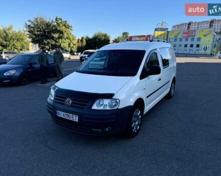 Белый Фольксваген Кадди, объемом двигателя 1.9 л и пробегом 270 тыс. км за 8000 $, фото 2 на Automoto.ua
