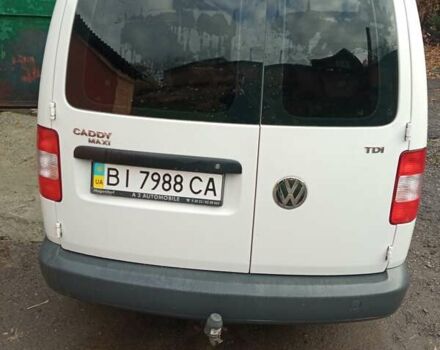 Білий Фольксваген Кадді, об'ємом двигуна 1.9 л та пробігом 162 тис. км за 8500 $, фото 2 на Automoto.ua