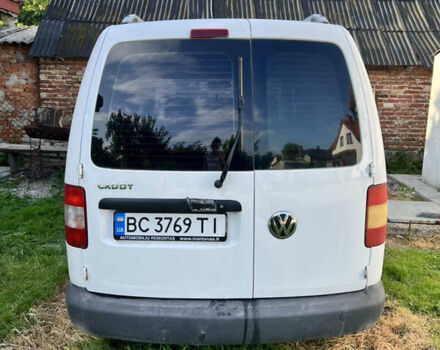 Белый Фольксваген Кадди, объемом двигателя 1.9 л и пробегом 345 тыс. км за 7000 $, фото 3 на Automoto.ua