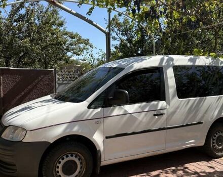 Белый Фольксваген Кадди, объемом двигателя 2 л и пробегом 190 тыс. км за 11000 $, фото 1 на Automoto.ua