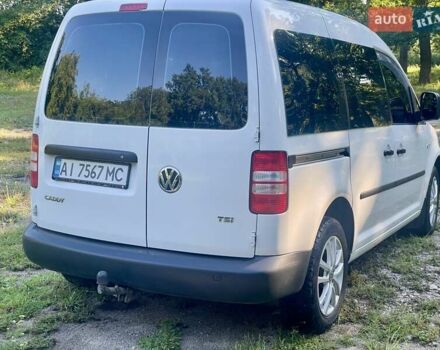 Белый Фольксваген Кадди, объемом двигателя 1.2 л и пробегом 245 тыс. км за 7800 $, фото 1 на Automoto.ua