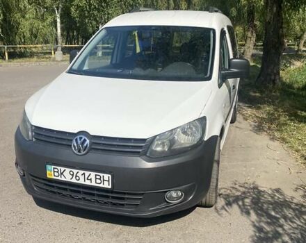 Белый Фольксваген Кадди, объемом двигателя 2 л и пробегом 222 тыс. км за 10900 $, фото 1 на Automoto.ua