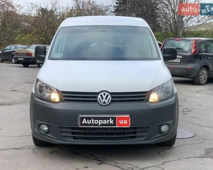 Белый Фольксваген Кадди, объемом двигателя 2 л и пробегом 195 тыс. км за 8630 $, фото 4 на Automoto.ua