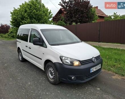Белый Фольксваген Кадди, объемом двигателя 1.6 л и пробегом 184 тыс. км за 8500 $, фото 12 на Automoto.ua
