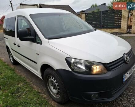 Белый Фольксваген Кадди, объемом двигателя 1.6 л и пробегом 184 тыс. км за 8500 $, фото 3 на Automoto.ua