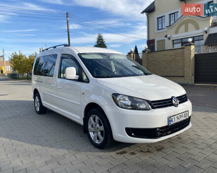 Білий Фольксваген Кадді, об'ємом двигуна 1.6 л та пробігом 195 тис. км за 13850 $, фото 3 на Automoto.ua
