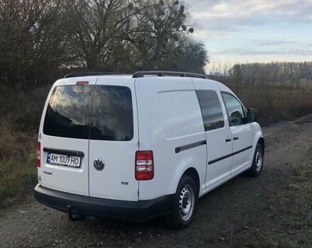 Белый Фольксваген Кадди, объемом двигателя 1.6 л и пробегом 220 тыс. км за 11600 $, фото 2 на Automoto.ua