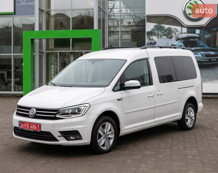 Белый Фольксваген Кадди, объемом двигателя 2 л и пробегом 215 тыс. км за 19800 $, фото 1 на Automoto.ua