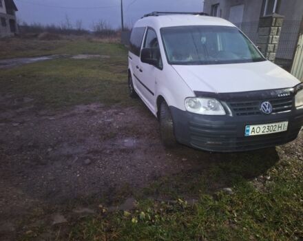 Белый Фольксваген Кадди, объемом двигателя 1.9 л и пробегом 423 тыс. км за 3994 $, фото 2 на Automoto.ua
