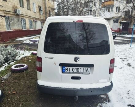 Білий Фольксваген Кадді, об'ємом двигуна 2 л та пробігом 212 тис. км за 5750 $, фото 5 на Automoto.ua