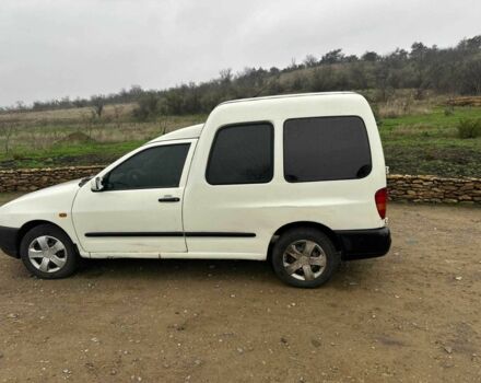 Белый Фольксваген Кадди, объемом двигателя 1.9 л и пробегом 257 тыс. км за 2600 $, фото 1 на Automoto.ua