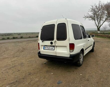 Белый Фольксваген Кадди, объемом двигателя 1.9 л и пробегом 257 тыс. км за 2600 $, фото 2 на Automoto.ua