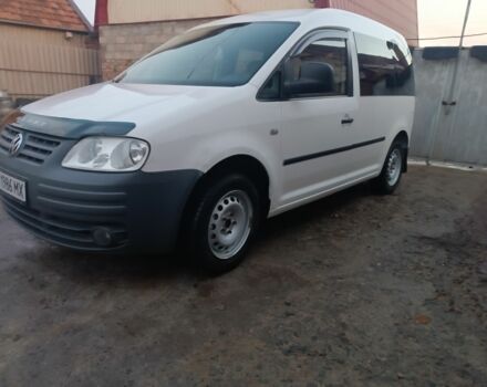 Белый Фольксваген Кадди, объемом двигателя 1.9 л и пробегом 348 тыс. км за 5100 $, фото 1 на Automoto.ua