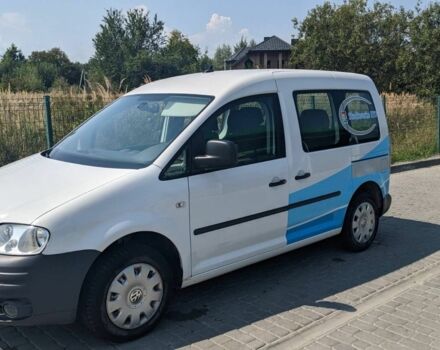 Білий Фольксваген Кадді, об'ємом двигуна 2 л та пробігом 147 тис. км за 7140 $, фото 1 на Automoto.ua