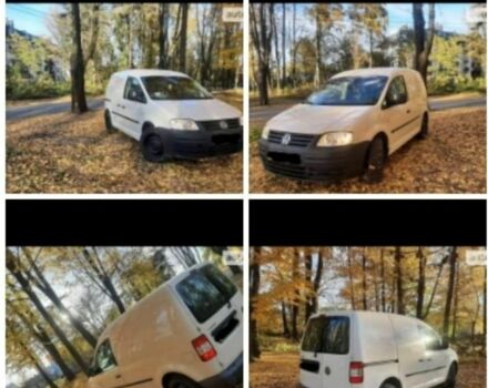 Белый Фольксваген Кадди, объемом двигателя 2 л и пробегом 230 тыс. км за 3300 $, фото 1 на Automoto.ua