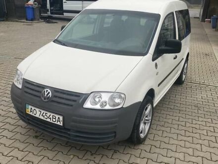 Белый Фольксваген Кадди, объемом двигателя 1.97 л и пробегом 337 тыс. км за 4100 $, фото 1 на Automoto.ua