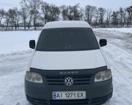 Белый Фольксваген Кадди, объемом двигателя 2 л и пробегом 1 тыс. км за 5600 $, фото 1 на Automoto.ua