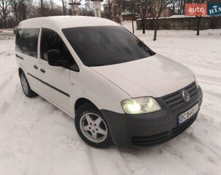 Білий Фольксваген Кадді, об'ємом двигуна 2 л та пробігом 327 тис. км за 4400 $, фото 1 на Automoto.ua