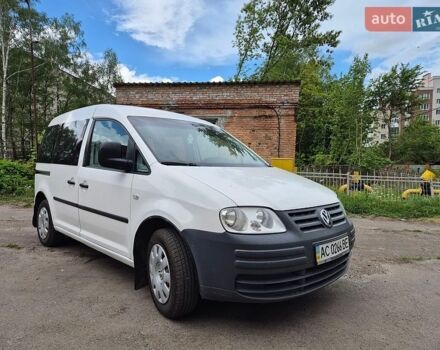 Білий Фольксваген Кадді, об'ємом двигуна 1.9 л та пробігом 350 тис. км за 4800 $, фото 1 на Automoto.ua