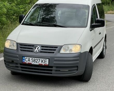 Білий Фольксваген Кадді, об'ємом двигуна 2 л та пробігом 356 тис. км за 4500 $, фото 1 на Automoto.ua