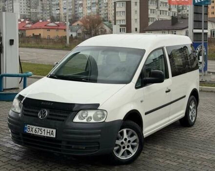 Белый Фольксваген Кадди, объемом двигателя 2 л и пробегом 234 тыс. км за 4550 $, фото 1 на Automoto.ua