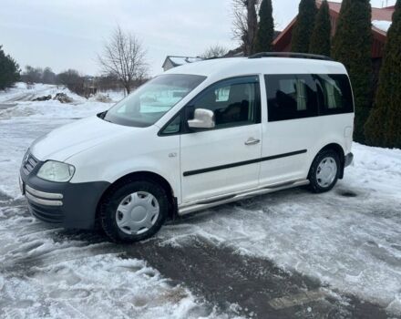 Белый Фольксваген Кадди, объемом двигателя 1.9 л и пробегом 300 тыс. км за 4900 $, фото 1 на Automoto.ua