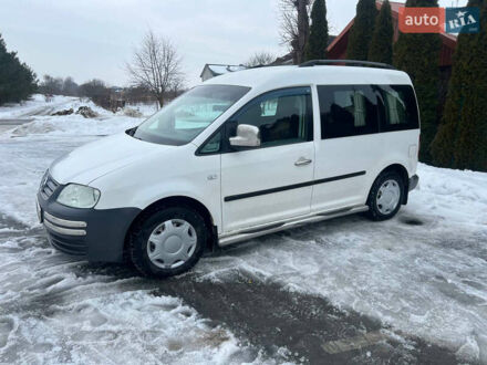 Белый Фольксваген Кадди, объемом двигателя 1.9 л и пробегом 300 тыс. км за 4850 $, фото 1 на Automoto.ua