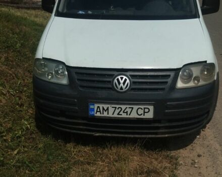 Білий Фольксваген Кадді, об'ємом двигуна 2 л та пробігом 370 тис. км за 3700 $, фото 1 на Automoto.ua