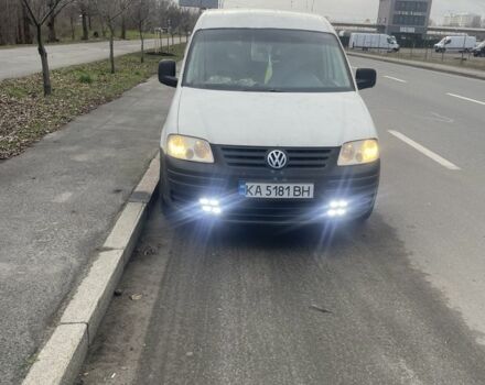 Белый Фольксваген Кадди, объемом двигателя 1.9 л и пробегом 300 тыс. км за 4500 $, фото 1 на Automoto.ua