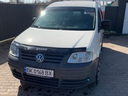Белый Фольксваген Кадди, объемом двигателя 1.9 л и пробегом 300 тыс. км за 4500 $, фото 1 на Automoto.ua